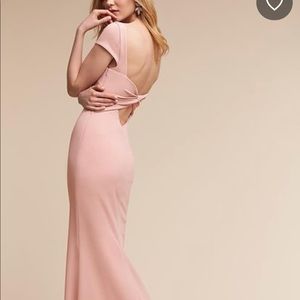 Madison Dress by Bhldn in size 8 in dusty rose
